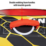 Seachoice 86901 Sea Serpent Towable Tube, Open Top Boat Tube w/ Reinforced Towing System, 1 Person, 50 In. X 48 In.