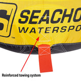 Seachoice 86901 Sea Serpent Towable Tube, Open Top Boat Tube w/ Reinforced Towing System, 1 Person, 50 In. X 48 In.