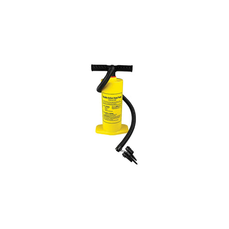Seachoice Double-Action Air Pump w/ 50-in. Hose, 15 PSI, Inflates and Deflates