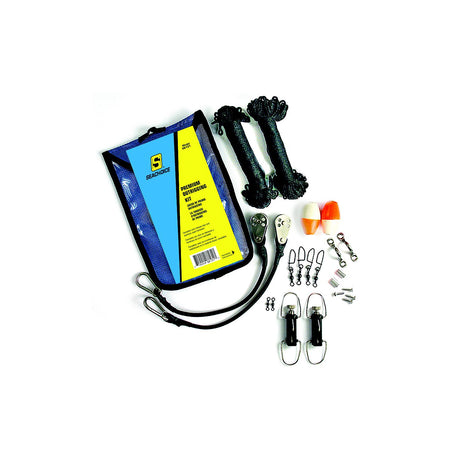 Seachoice 88131 Premium Outrigger Rigging Kit, Rigs 1 Pair of Outriggers Up to 22 In.