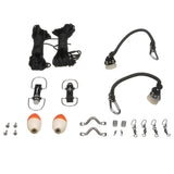 Seachoice 88131 Premium Outrigger Rigging Kit, Rigs 1 Pair of Outriggers Up to 22 In.