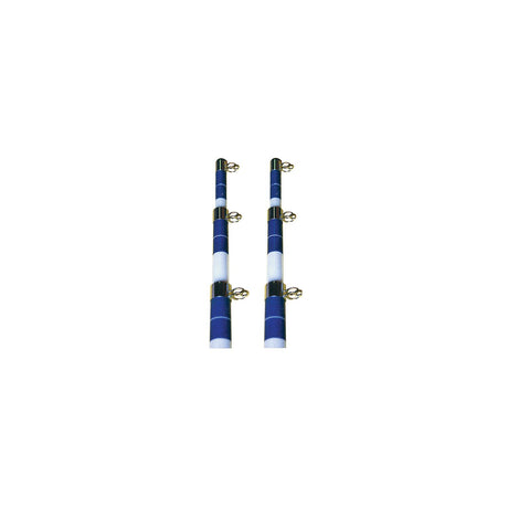 Seachoice 88201 Telescoping Outrigger Pole-15' White/Blue