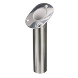 Seachoice Fishing Rod Holder, Cast Stainless Steel, 30 Degree Gunnel Mount