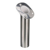 Seachoice Fishing Rod Holder, Cast Stainless Steel, 30 Degree Gunnel Mount