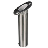 Seachoice Fishing Rod Holder, Cast Stainless Steel, 30 Degree Gunnel Mount