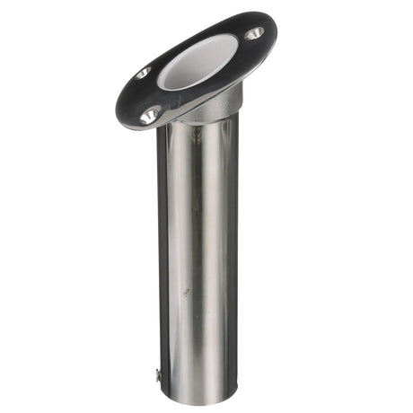 Seachoice Fishing Rod Holder, Cast Stainless Steel, 30 Degree Gunnel Mount