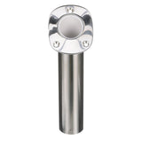 Seachoice Fishing Rod Holder, Cast Stainless Steel, 30 Degree Gunnel Mount