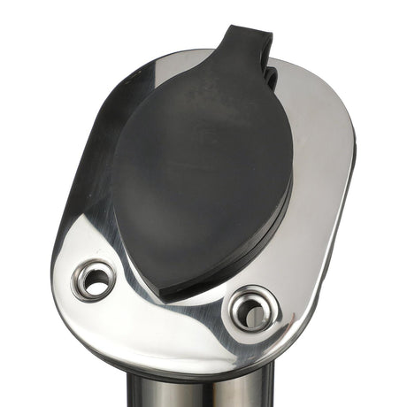 Seachoice 89121 Fishing Rod Holder, Stainless Steel, 30 Degree Gunnel Mount