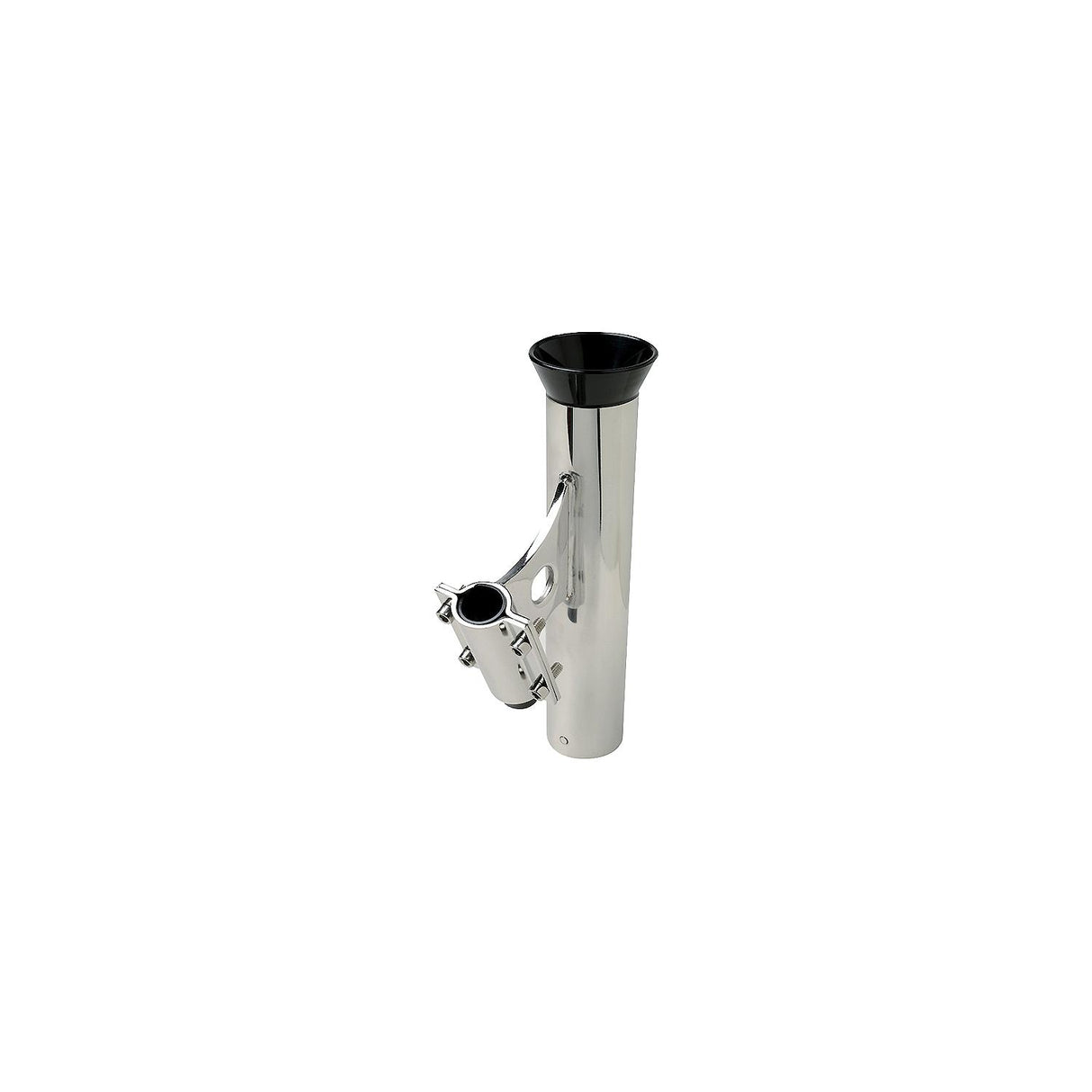 Seachoice Rail Mount Fishing Rod Holder, Mounts Vertically, Stainless Steel