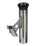 Seachoice Rail Mount Fishing Rod Holder, Mounts Vertically, Stainless Steel