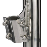 Seachoice Rail Mount Fishing Rod Holder, Mounts Vertically, Stainless Steel