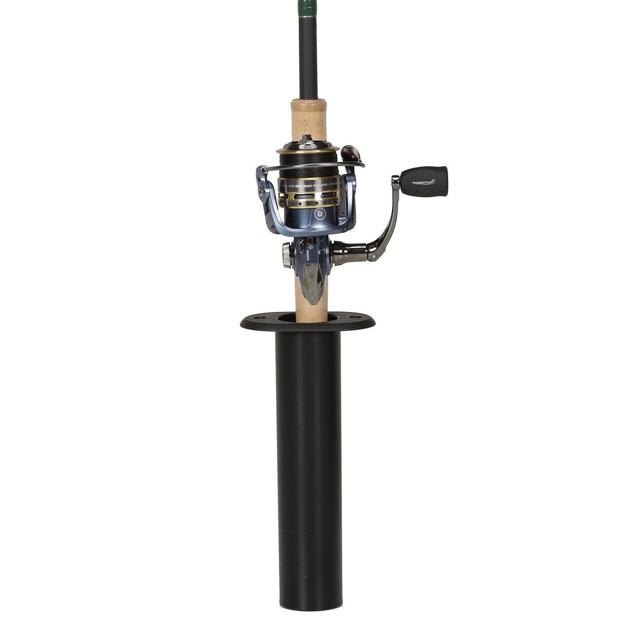 Seachoice Fishing Rod Holder, Black, 90 Degree, Straight Up Gunnel Mount