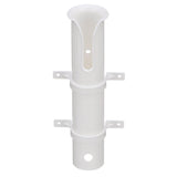 Seachoice Side Mount Rod Holder, PVC, White