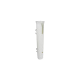 Seachoice Side Mount Rod Holder, Single, PVC, White