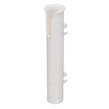 Seachoice Side Mount Rod Holder, Single, PVC, White