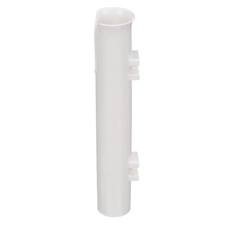 Seachoice Side Mount Rod Holder, Single, PVC, White