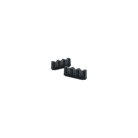 Seachoice 89501 3-Rod Storage Holder, Black, ABS Plastic