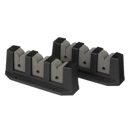 Seachoice 89501 3-Rod Storage Holder, Black, ABS Plastic