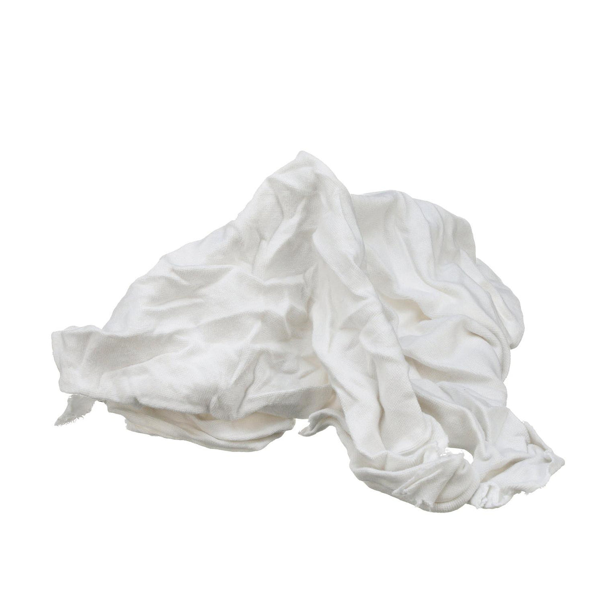 Seachoice Recycled White Knit Wiping Cloths, Low-Lint, 4 Lb. Box