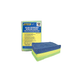 Seachoice 90014 Deluxe Microfiber Detailing 16" x 16" Cloths, 12-ct. Pack