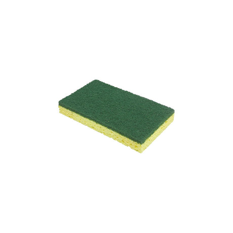 Seachoice 2-in-1 Scrubber Sponge, Heavy Duty, Dual Purpose, 6-1/2 in. X 3-1/2 in. X 7/8 in.