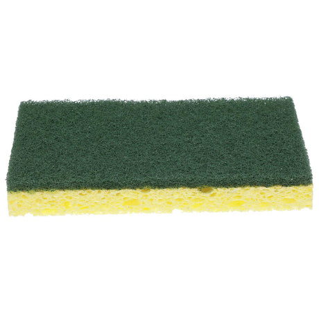Seachoice 2-in-1 Scrubber Sponge, Heavy Duty, Dual Purpose, 6-1/2 in. X 3-1/2 in. X 7/8 in.