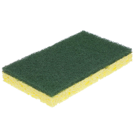 Seachoice 2-in-1 Scrubber Sponge, Heavy Duty, Dual Purpose, 6-1/2 in. X 3-1/2 in. X 7/8 in.