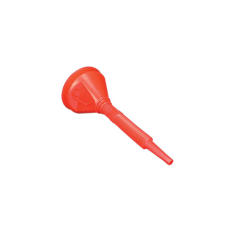 Seachoice 2 Piece Red Funnel with Filter, 5.5 in., Flexible Strainer