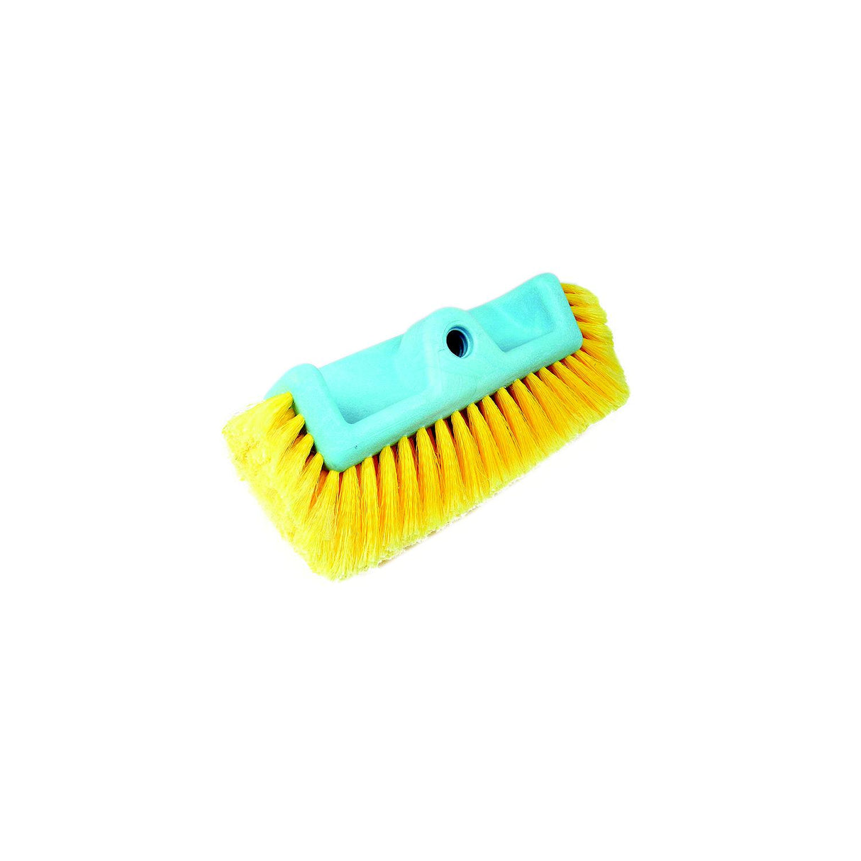 Seachoice 90474 Brush with Side Bristle, Size: 10", Soft (Yellow Poly)