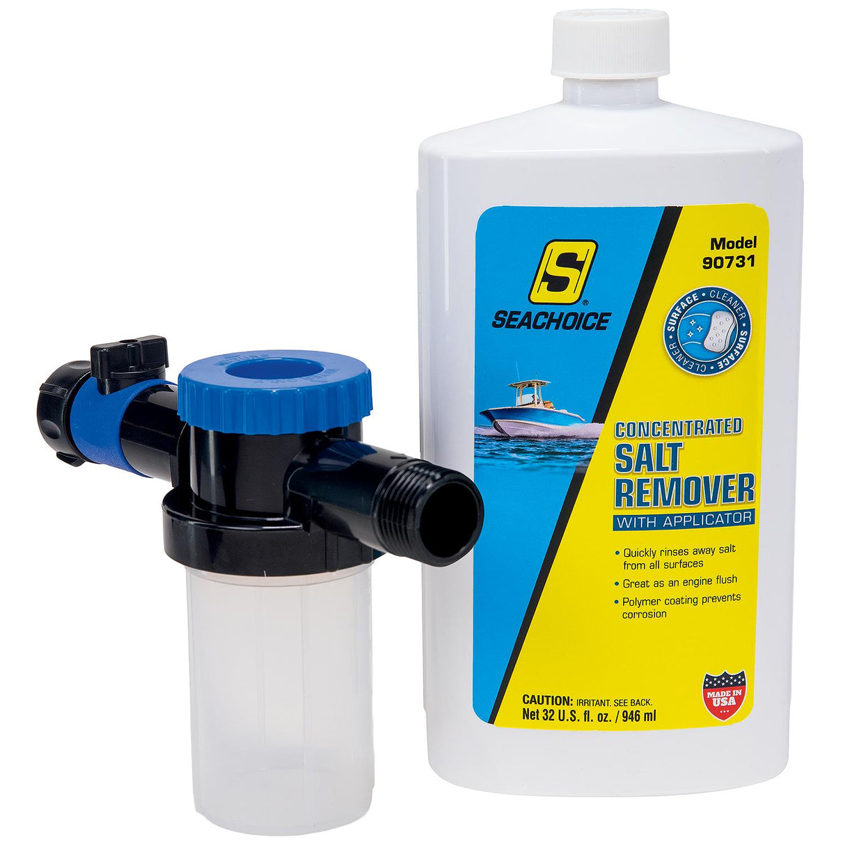 Seachoice 90731 Salt Remover With PTEF® 32 oz. Kit w/ applicator