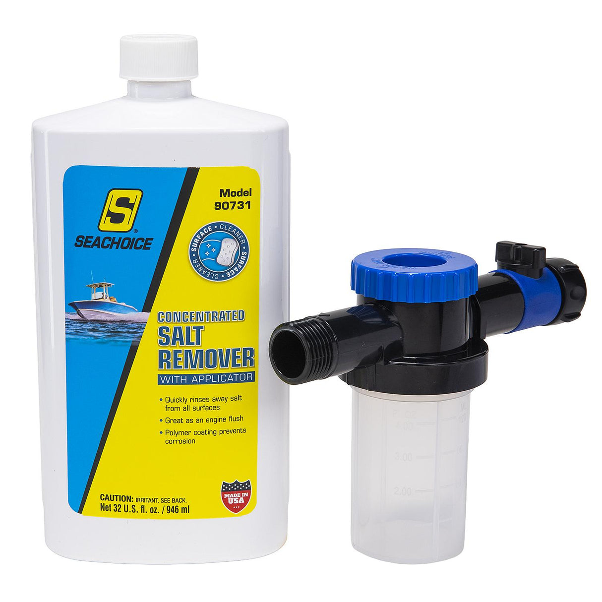 Seachoice 90731 Salt Remover With PTEF® 32 oz. Kit w/ applicator