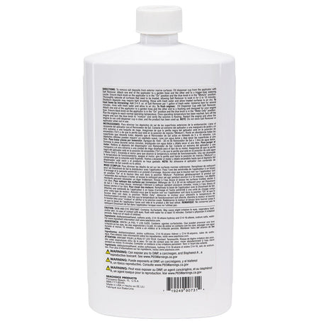 Seachoice 90731 Salt Remover With PTEF® 32 oz. Kit w/ applicator