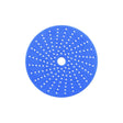Seachoice 91840 Multi-Hole Blue Ceramic blend Hook-and -Loop Discs, Grade: 40, Size: 6"