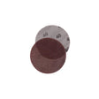 Seachoice 91916 Dust Free Aluminum Oxide Mesh Hook & Loop Discs - Closed Coat, Grade 40, Brown, 25/pk