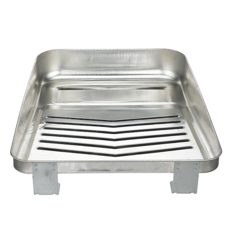 Seachoice Reusable Deluxe Angled Ribbed Paint Tray w/ Ladder Lock Legs, 9 In.
