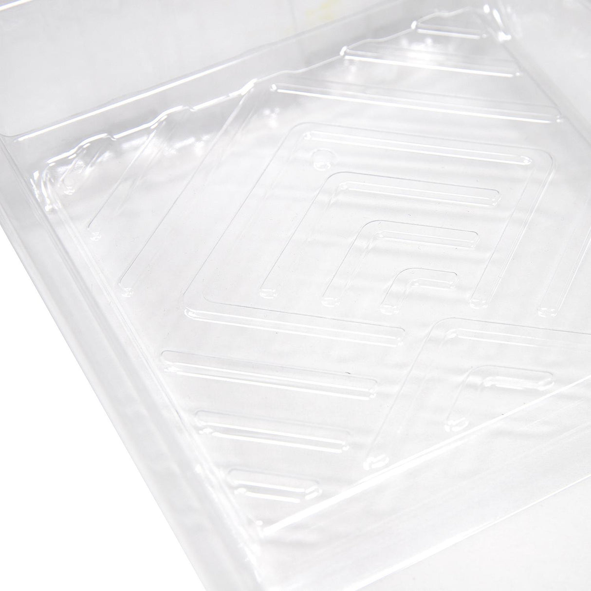 Seachoice 92222 Plastic Paint Tray Liner 5-Pack, 4 Inch, Clear