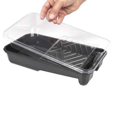 Seachoice 92222 Plastic Paint Tray Liner 5-Pack, 4 Inch, Clear