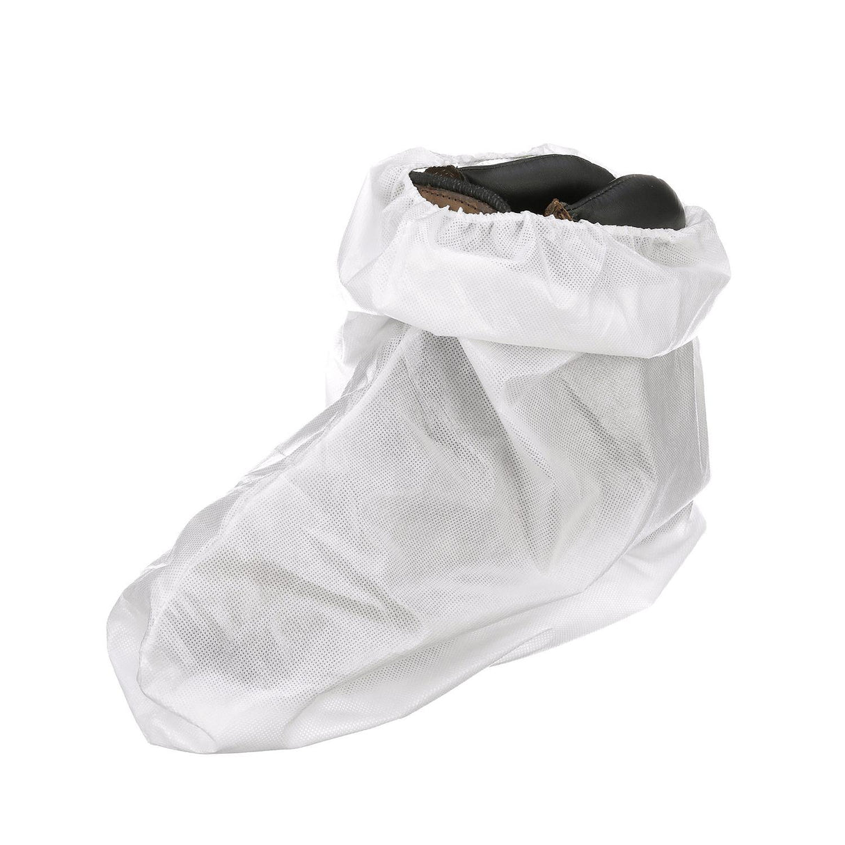 Seachoice Anti-Slip Boot Covers, Disposable, One Size Fits Most, White, Box of 50