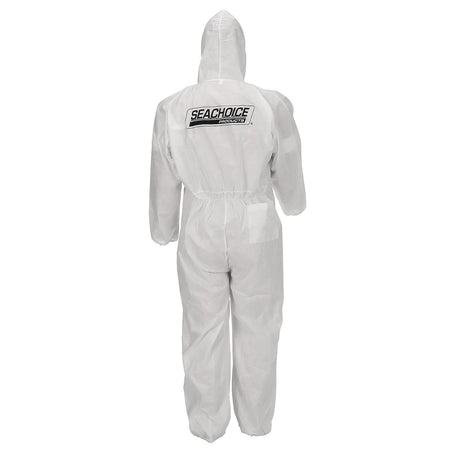 Seachoice 93111 SMS Breathable Disposable Paint Suit With Hood
