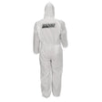 Seachoice 93121 SMS Breathable Disposable Paint Suit With Hood