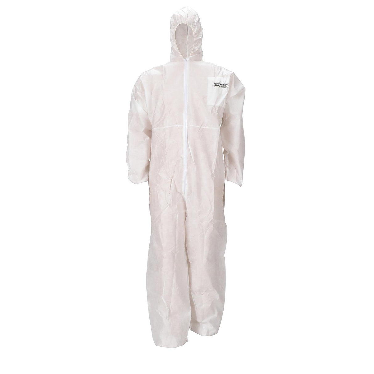 Seachoice 93141 SMS Breathable Disposable Paint Suit With Hood