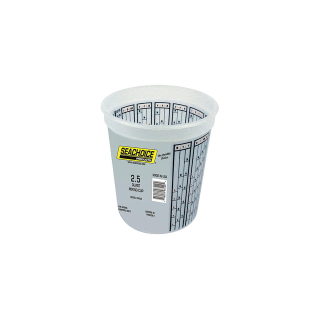 Seachoice 93420 Paint Mix Container, 2.5 Quart