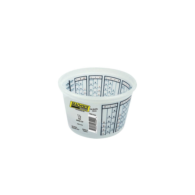 Seachoice 93440 Paint Mix Container, 1/2 Pint
