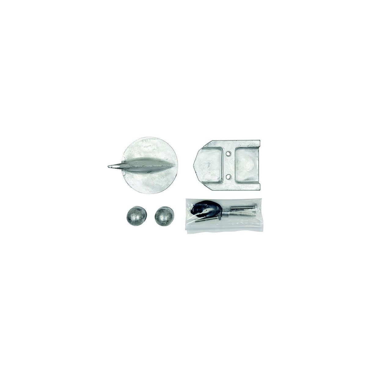 Seachoice 95001 Anode Kit, Mercruiser Alpha One (1984-1990), Aluminum, Cadmium-Free, Environmentally Friendly
