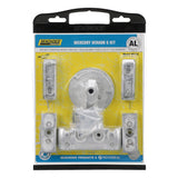 Seachoice 95121 Anode Kit, Mercury Verado 6-Cylinder, Aluminum