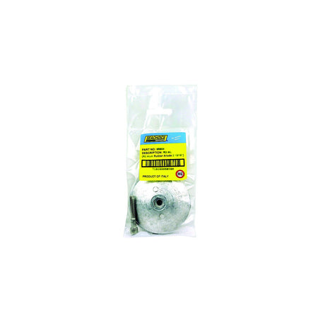 Seachoice 95603 Rudder & Trim Tab Anode w/Allen Screw, Magnesium, Model R1, Size 1-7/8" dia. x 1/4"