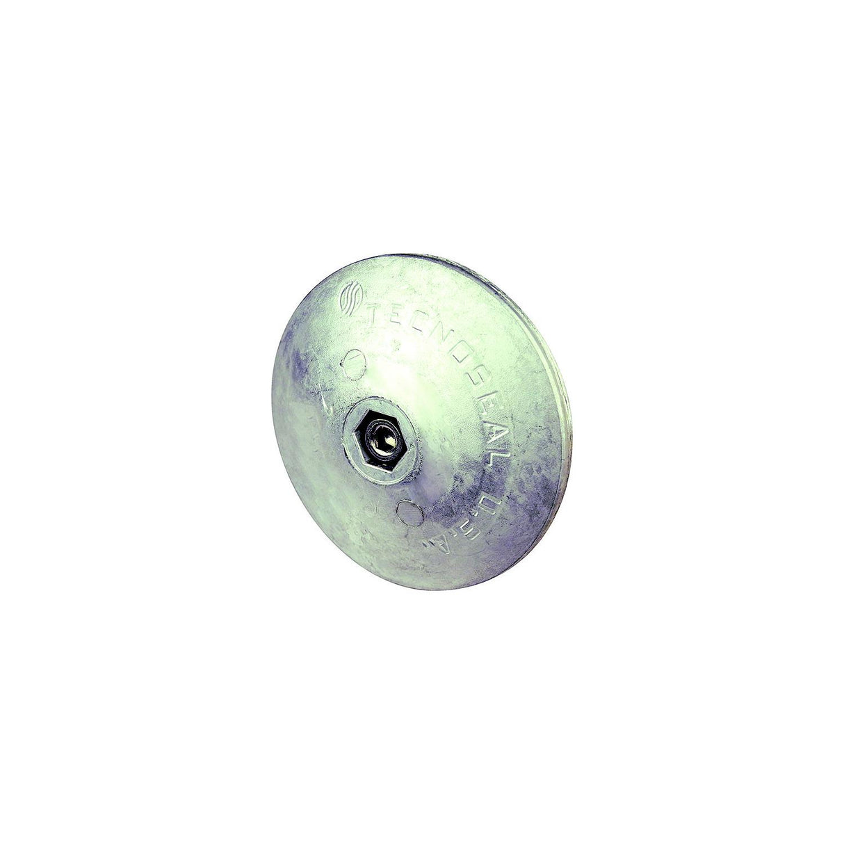 Seachoice 95609 Rudder & Trim Tab Anode w/Allen Screw, Aluminum, Model R4, Size 5" dia. x 5/8"