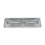 Seachoice Hull Plate Anode, Magnesium, Fresh Water Use, 12 in. X 5 in. X 1/2 in.