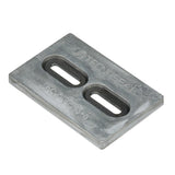 Seachoice Hull Plate Anode, Magnesium, Fresh Water Use, 6 in. X 4 in. X 1/2 in.