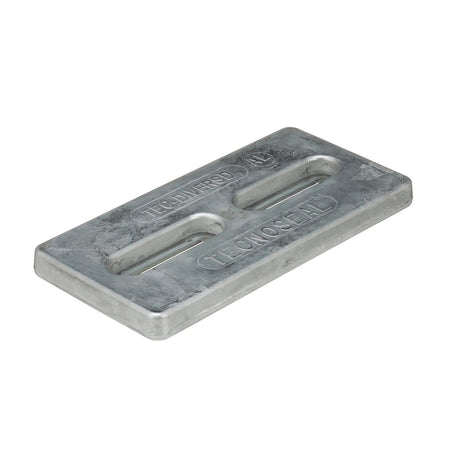 Seachoice Hull Plate Anode, Aluminum, 12 in. X 5 in. X 1 in.
